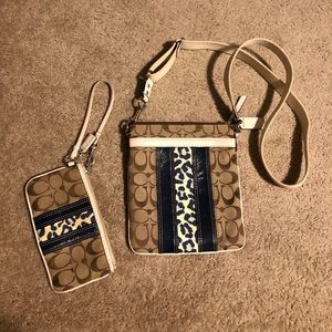 Coach Crossbody and Wallet